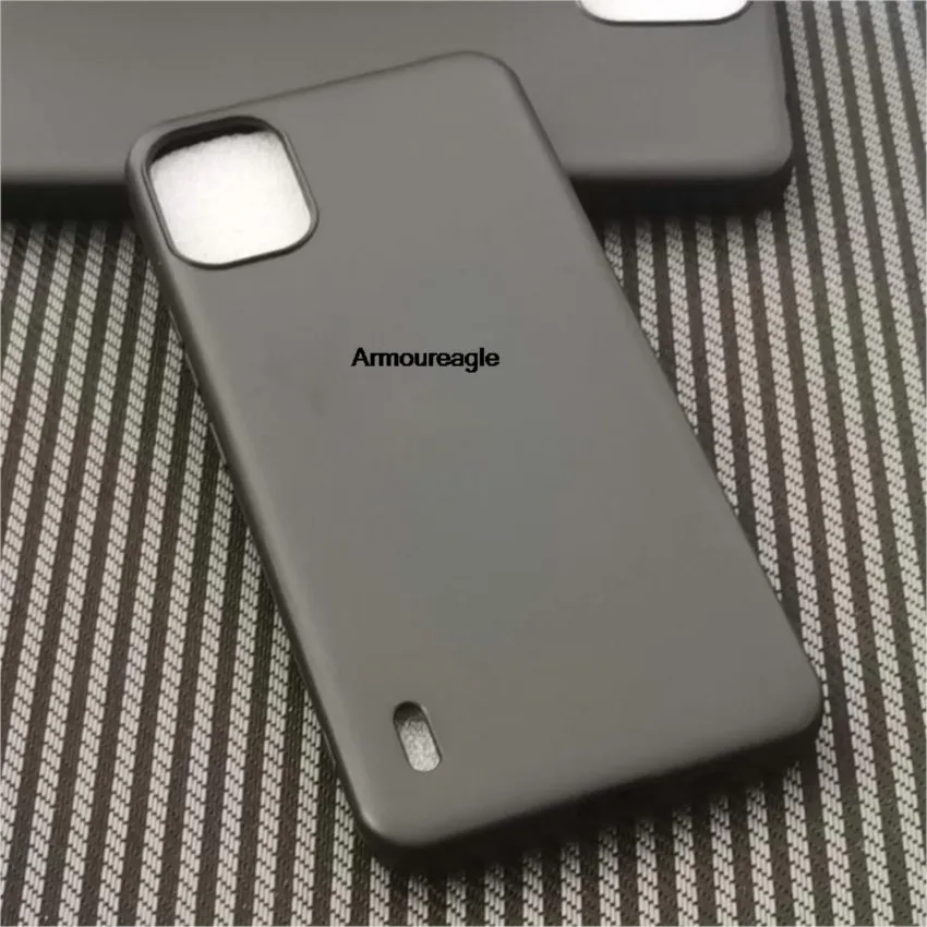 Тонкий мягкий противоударный матовый защитный чехол из ТПУ для Nokia c12 plus c12plus pro