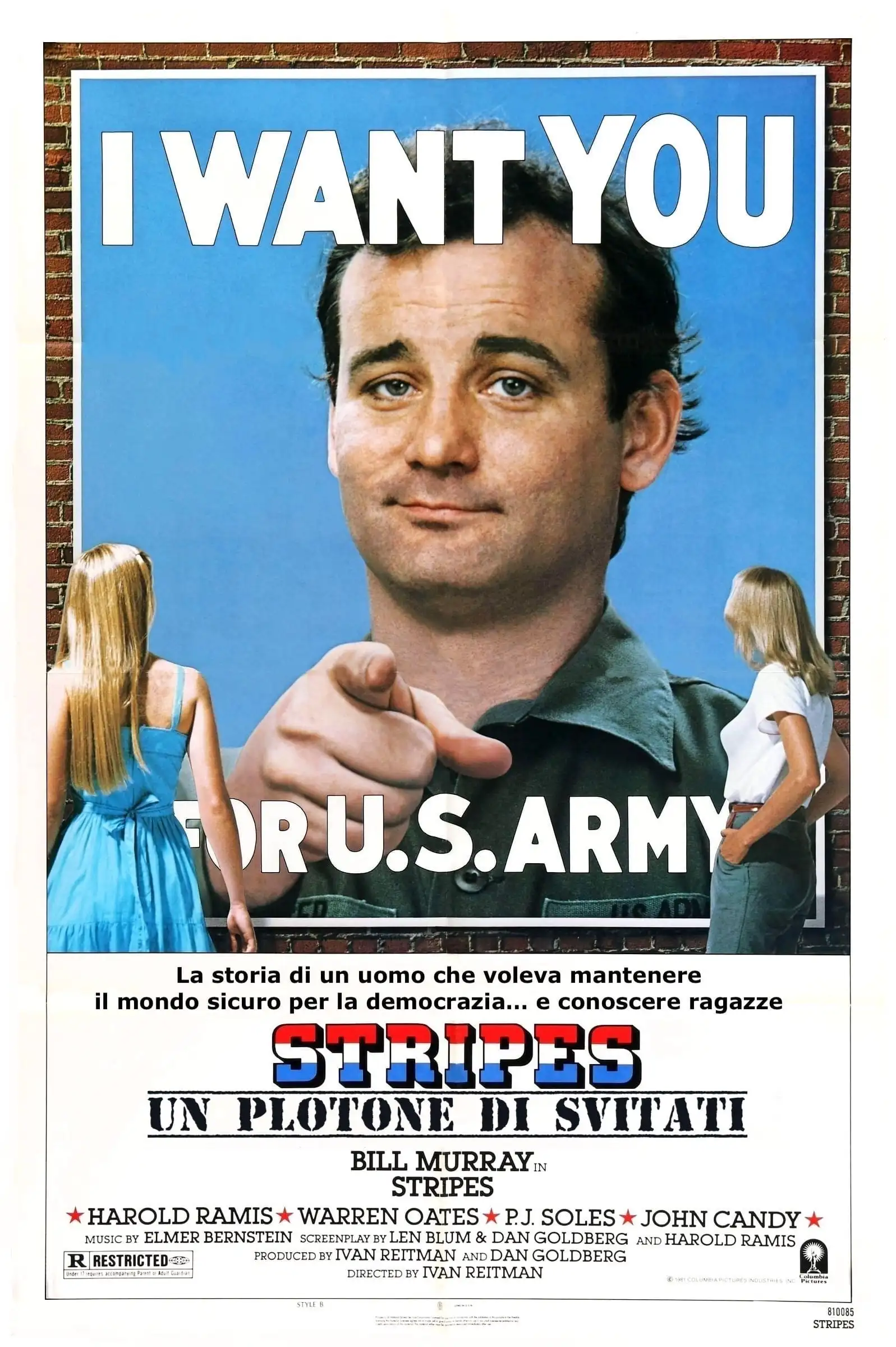 

Stripes Movie Art Picture Print Silk Poster Home Wall Decor