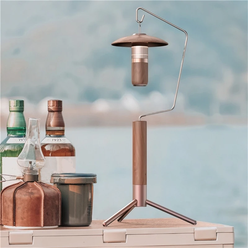 

Portable Camping Hanging Rack Camping Light Table Stand Outdoor Lantern Hanging Stand Foldable Lamp Support Stand Camping Parts