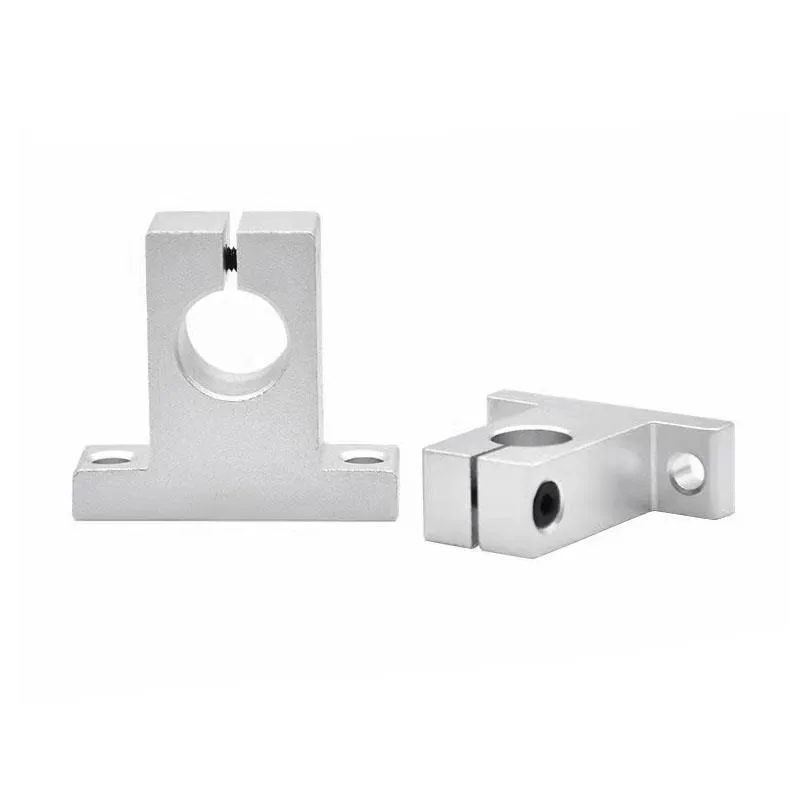 

2-4pcs Shaft Support SK8 SK10 SK12 SK16 SK20 SK25 SK30 SK35 8mm Linear Bearing Rail XYZ Table CNC Router 3Dprinter Part