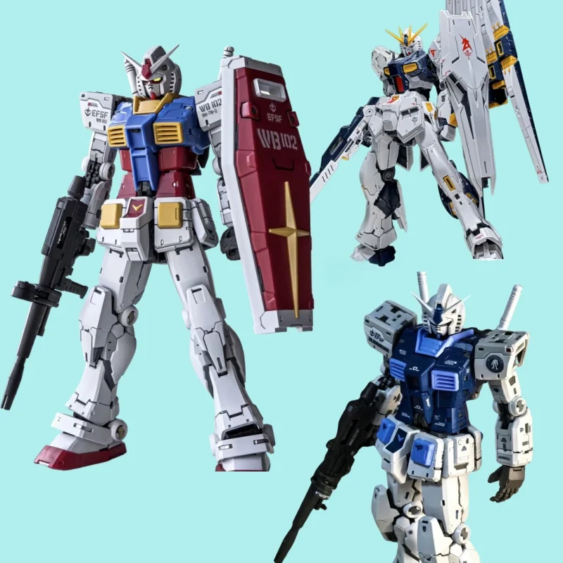 Фото Changlong Model 5501 RG 1/144 Rx-78-2 Ver 2,0 подвижные шарниры в сборе, комплект модели робота, высокое качество, коллекционная для детей №1
