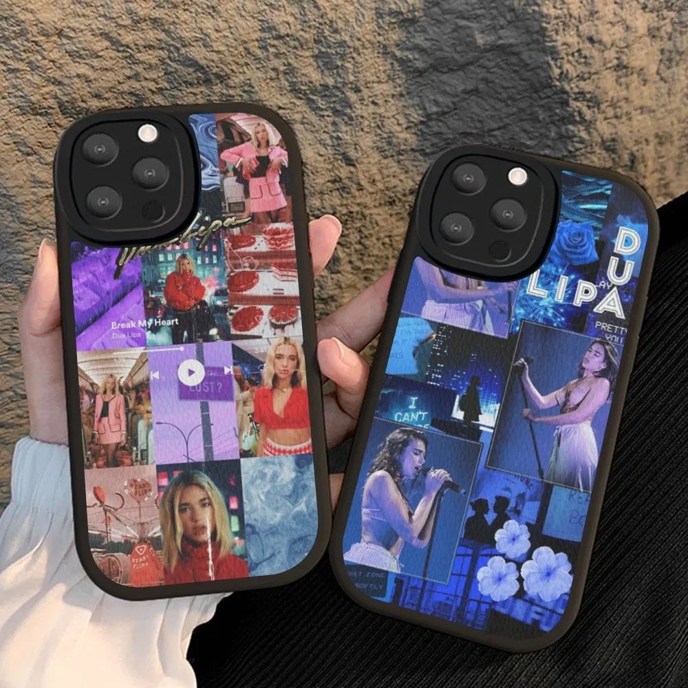 

Dua-Lipa Singer Phone Case Hard Leather For iPhone 14 13 12 Mini 11 14 Pro Max Xs X Xr 7 8 Plus Fundas