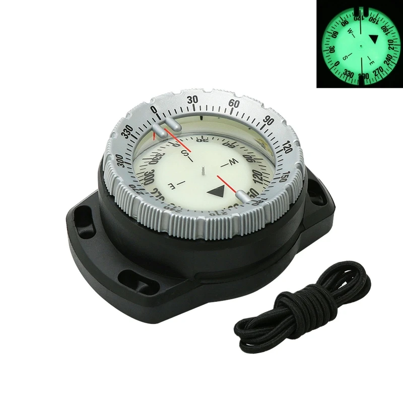 

Waterproof Luminous Wristband Compass Portable Scuba Diving Dial Sighting Navigation Compass Outdoor Hiking Survival Gear