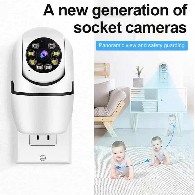 

Indoor Baby Monitor Audio Video Cam Wifi Camera Auto Tracking Mobile Remote Smart Home Surveillance Camera Mini Ip Camera