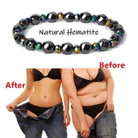 fashion healthy care distortion hematite bracelets women quartz agates weight loss anklet pain relief energy hematite jewelry