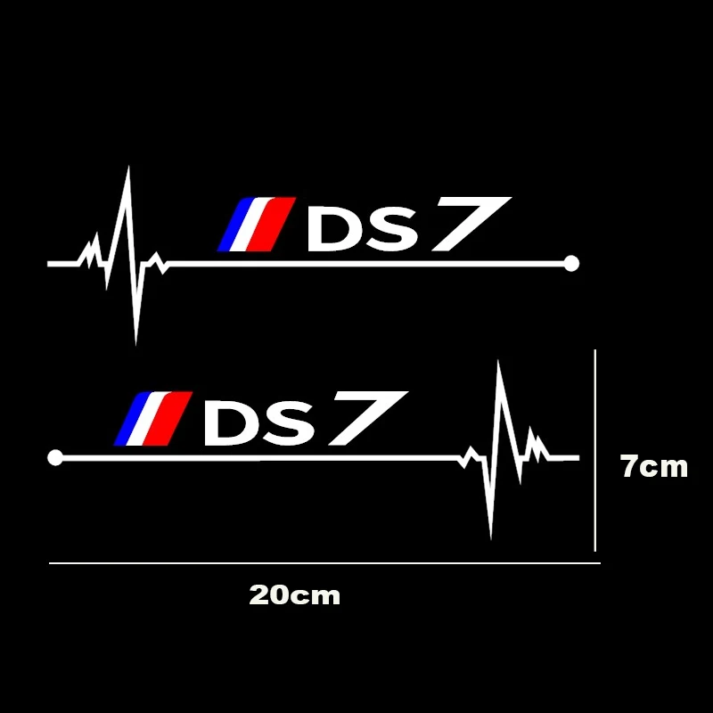 

Автомобильные наклейки для кузова Citroen DS3 DS4 DS5 DS7, 2 шт., автомобильные аксессуары
