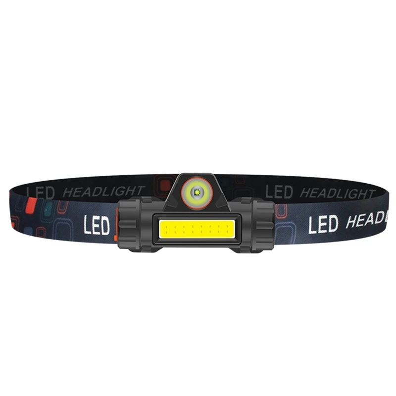 

Multifunctional Strong Headlight USB Rechargeable Magnet Work Light Mountaineering Head-Mounted Flashlight