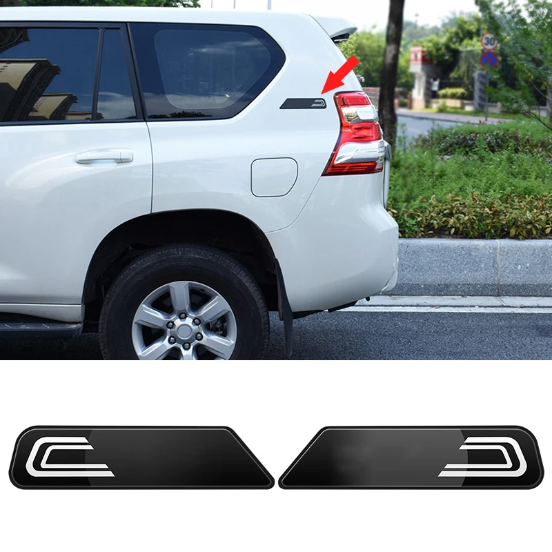Для Toyota Land Cruiser Prado 150 LC150 j150 2010-2022 2021 2020 боковое украшение с логотипом аксессуары