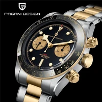 2022 new pagani design quartz watch men top brand mens wristwatch stainless steel waterproof sport chronograph clock japan vk63