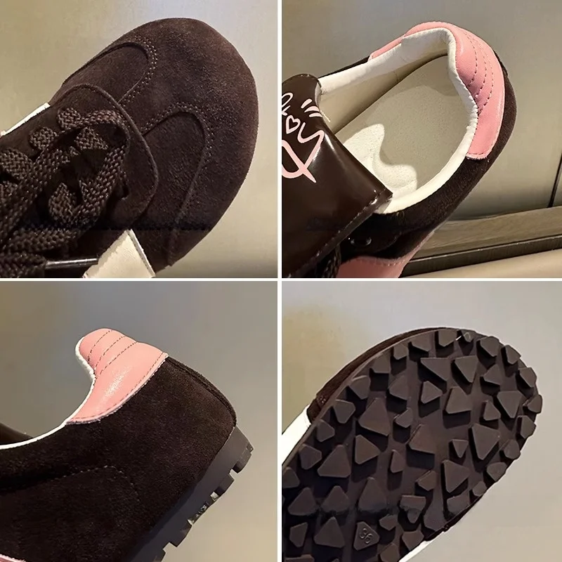 4 уродливых и милых немецких тренировочных кроссовок для женщин 202 новый осенний