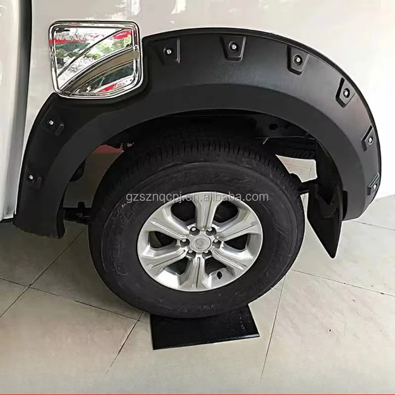 Расширители колесных арок (фендеры) с заклепками для Nissan Navara NP300 2015-2020, комплект для внедорожников 4x4, внешние аксессуары для кузова (art.: 3920dc2e1806d) - 3920dc2e1806d