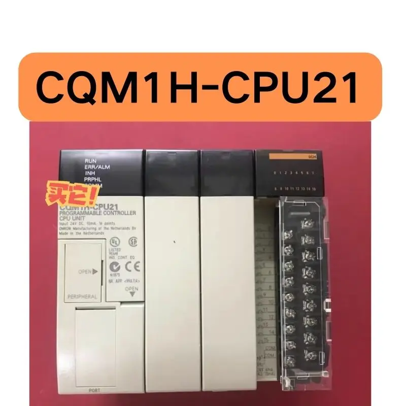 Б/у программируемый контроллер CQM1H-CPU21 Проверено нормально и его функция не будет