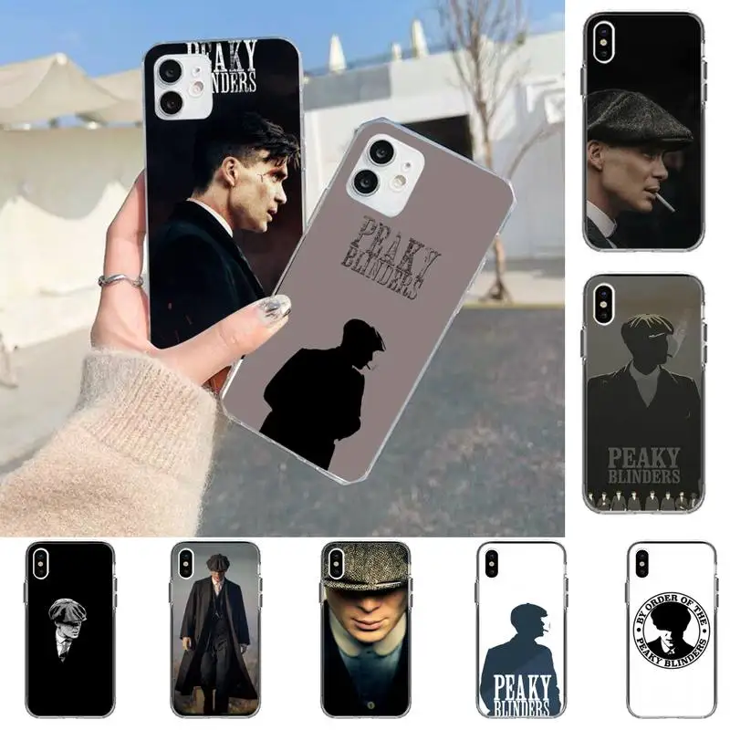 

Peaky Blinders Phone Case for iPhone 11 12 13 Mini Pro Max 8 7 6 6S Plus X 5 SE 2020 XR XS Case shell