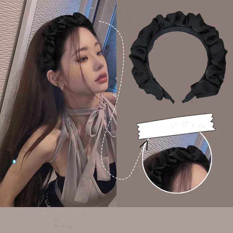 

2022 Fashion Hair Hoop Hair Bands for Women Girls Flower Solid Color Headbands Designer Wide Hairband Headwear Hair Accessories