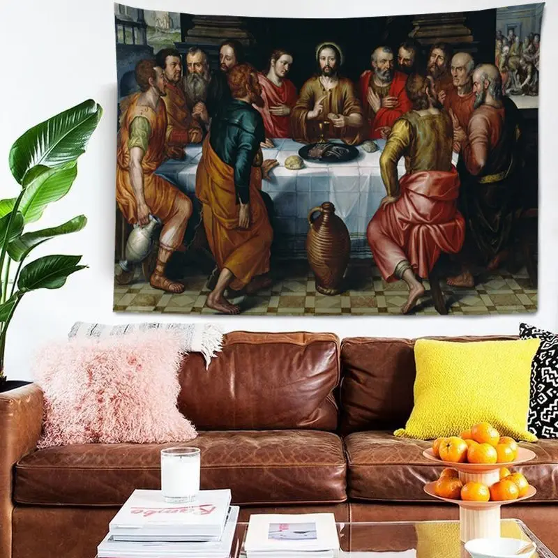 

The Last Supper DIY Wall Tapestry Art Science Fiction Room Home Decor Japanese Tapestry