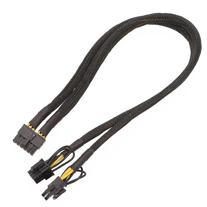 

Кабель модуля видеокарты 12-контактный к двум PCIE 8-контактный 6 + 2-контактный подходит для Enermax PSU модульный кабель с