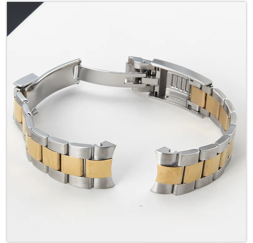 Ремешок для часов из нержавеющей стали 20 мм 21 Rolex Submariner Daytona Water Ghost браслет