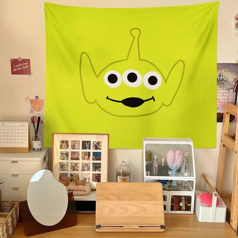 Фон История игрушек ткань с тремя глазами спальня студенческий макияж общежитие