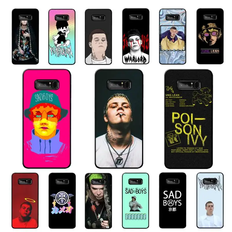 

Yung Lean Rapper Phone Case for Samsung Note 5 7 8 9 10 20 pro plus lite ultra A21 12 02