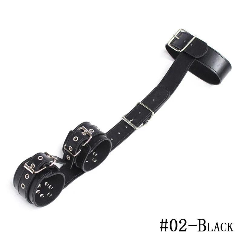 Кожаная задняя Фетиш фетиш секс-раб БДСМ бондаж эротическая секс-игрушка для