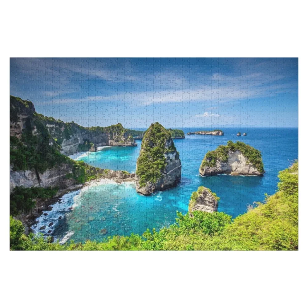 Тысяча островов на Нуси Пниде - Пазл Бали Персонализированный пазл с моторами в