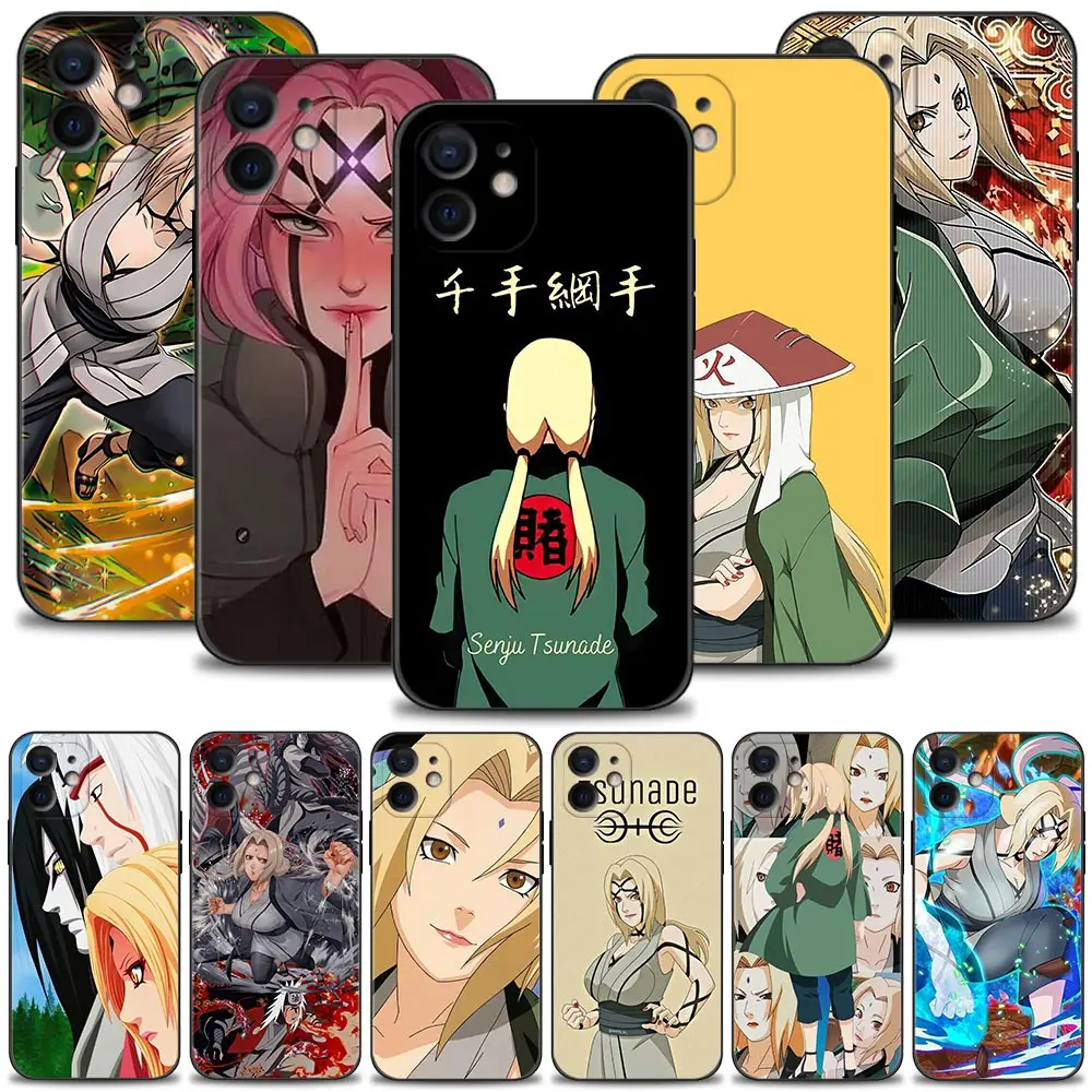 

Phone Case For Apple iPhone 11 13 12 Pro Max Mini XR X 7 6S 8 Plus XS Max XSMax SE(2020) 5 Protector Fundas Naruto Tsunade Senju