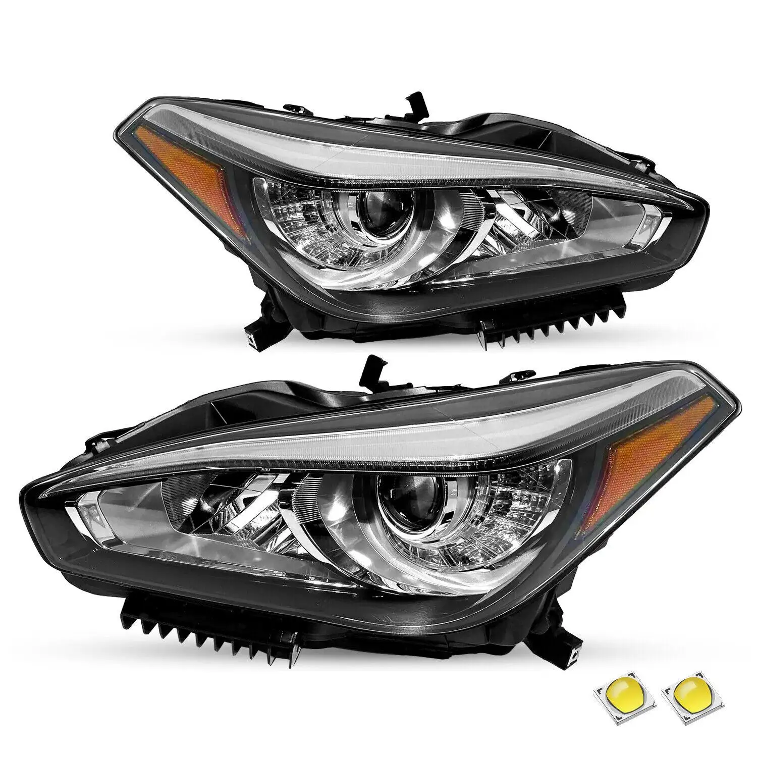 

AP02 для 2015-2019 Infiniti Q70 Non AFS правая фара в сборе 26060-4AP0A,26060-4AP0B,26010-4AP0A,26010-4AP0B