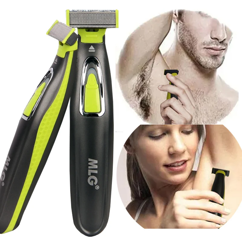 For Men & Women Usb T-shaped Blade Trimmer For Armpit Leg Chest Belly Bikini Balls Hair Removal Epilator