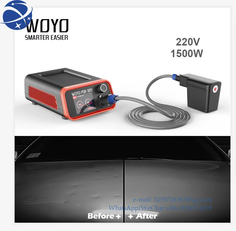 

110V/220V Hot box PDR Induction Heater Removing Paint less Car Dent Repair Tool With Large Display Screen
