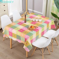 peva table cloth waterproof rectangular square garden table cover stain tablecloth oilcloth mantel mesa impermeable tapete