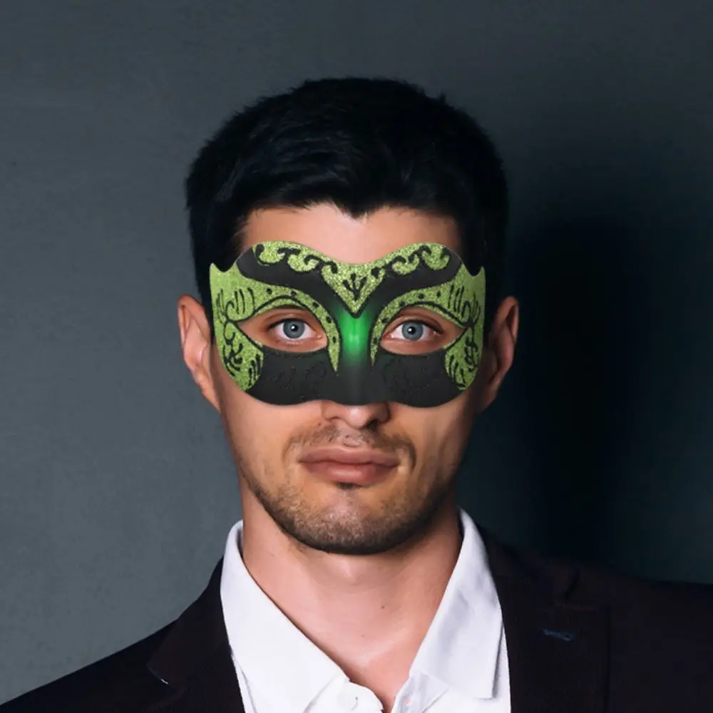 elska maska na twarz maski Halloween Masquerade Cosplay kostium karnawałowy rekwizyty brokatowa fantomująca tancerz rekwizyt fotograficzny