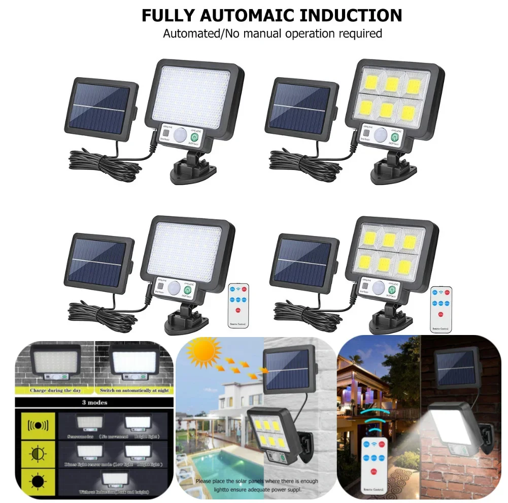 Светодиодный Настенный Светильник На Солнечной Энергии С Датчиком Движения И