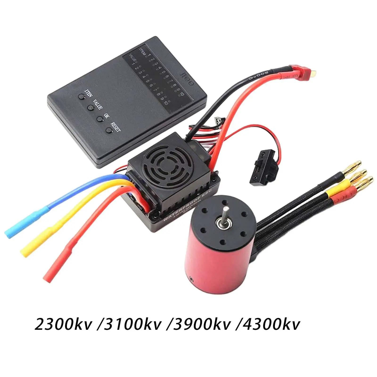 

Brushless Motor 60A ESC Programming Card Set Professional for S3650 RC Truck