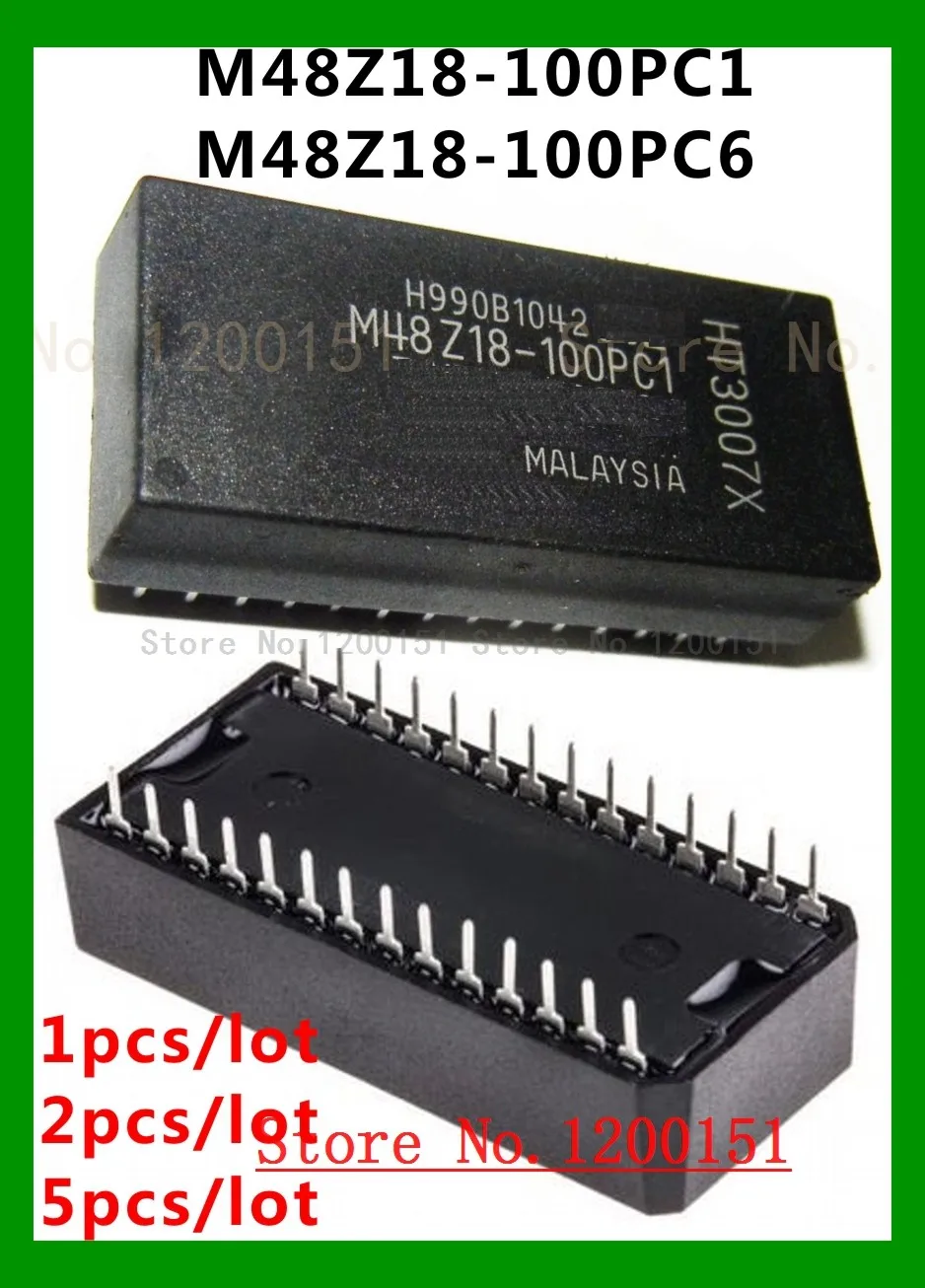 M48Z18-100PC M48Z18-100PC1 M48Z18-100PC6