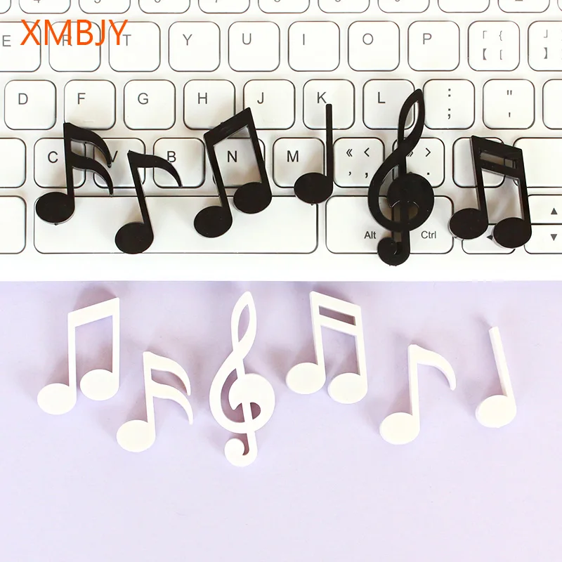 

6pcs Black White Note Refrigerator Magnet Gifts For Kitchen Whiteboard Message Home Decor Fridge Magnet Stickers Teaching Aid