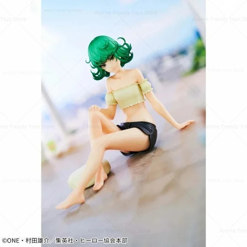 Фото В наличии оригинальная фигурка Banpresto Marktpannen Zeit One Punch Man Tatsumaki Fubuki, аниме Echte Sammeln Modell Geschenk WY №4