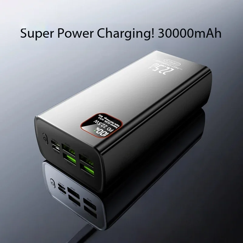 Портативное зарядное устройство (Power Bank) 22.5W, 500000 мАч  30000 мАч, высокая емкость, сверхбыстрая зарядка для iPhone, Samsung, Huawei 2026 (art.: 3920dada7beb3) - 3920dada7beb3
