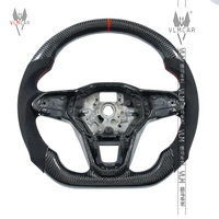 vlmcar carbon fiber steering wheel for volkswagen golf mk8 gtir gdt tiguan jetta hand made led performance private customization