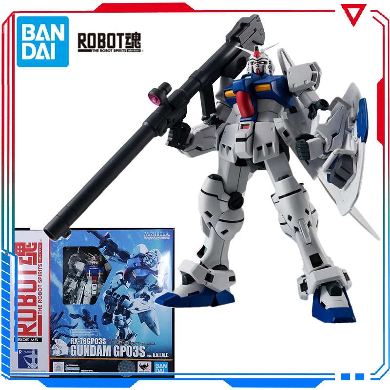 

Bandai, робот-духи, Gundam GP03S, экшн-фигурка RX-78GP03S Ver. Аниме-модель, игрушка, статическая фотография для мальчиков