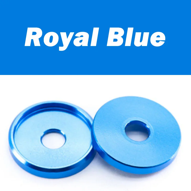 

Шайбы из алюминиевого сплава 6061, толщина M6 3,5 мм, несколько цветов, прокладка для DIY велосипеда, мотоцикла, автомобиля, декоративные шайбы, большой размер