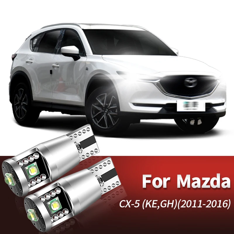 

2pcs LED Clearance Light Lamp Bulb W5W T10 Canbus For Mazda 2 DY DE DH 3 BK BL BM BN 5 6 GG GH GJ CX-3 CX-5 CX-7 CX-9 MX-5 RX-8