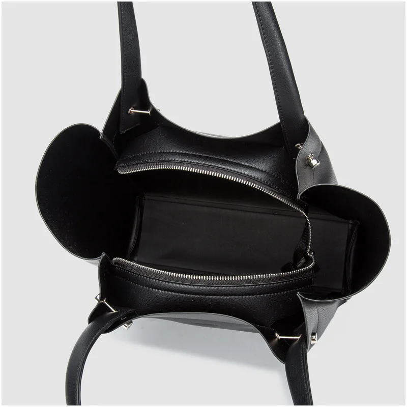 Women's Bag Large capacity Versatile Fashion Leather Handbag Single shoulder Female tote bag
