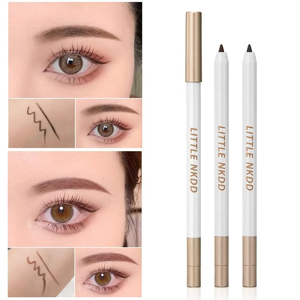 

Fine Waterproof And Long Lasting Silky Smooth Eyeliner Sticks with Sharpene Smudge Resistant Quick Drying Eyeliner