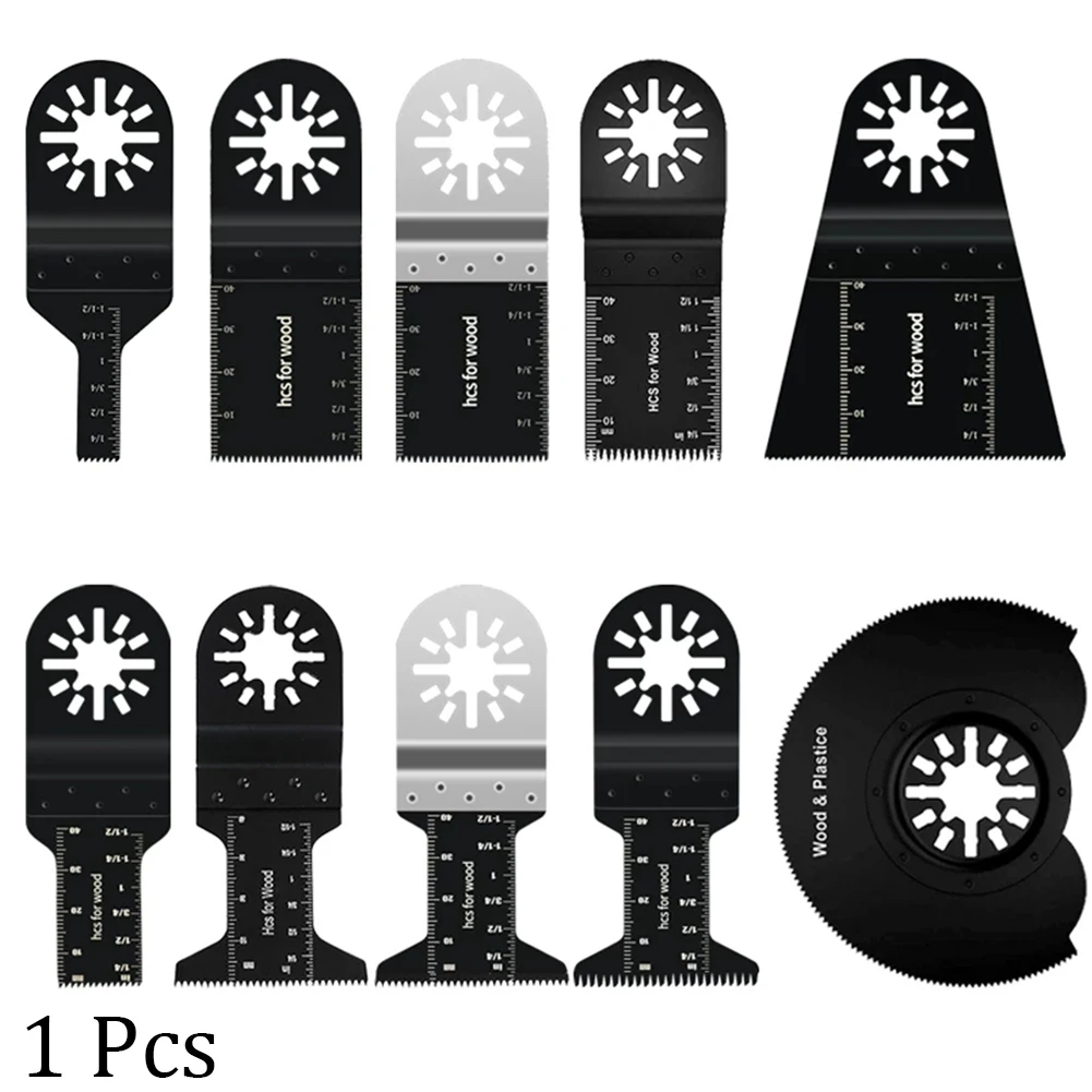 

1Pcs Oscillating Multi-function Tool Saw Blade HCS Bi-metal Precission Saw Blades For Wood Plastic Metal Drywall Cutting