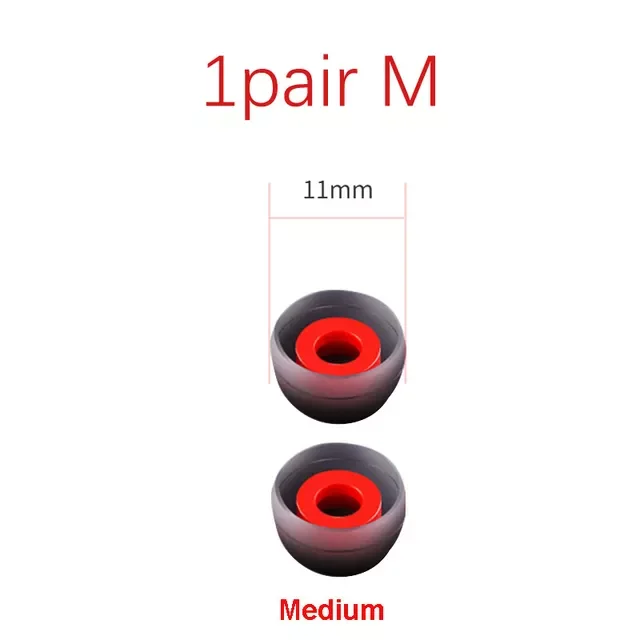 

for in-Ear Headphones Silicone eartips/Ear sleeve Headset Accessories4.0 mm (L m s) silicone Ear Pads