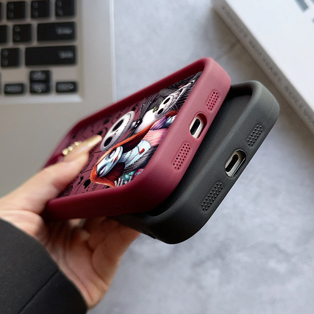 Чехол для телефона Corpse Bride Skeleton Love Xiaomi Mi 14 14T 13 12T 11 Lite Poco C61 X5 X4 M6 F5 F4 Pro 4G 5G Soft Cover Funda