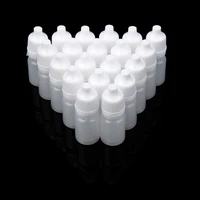 20 pcs empty liquid dropper bottles ldpe plastic squeeze eye juice refillable diy containers 5ml 10ml 15ml 20ml 30ml 50ml 100ml