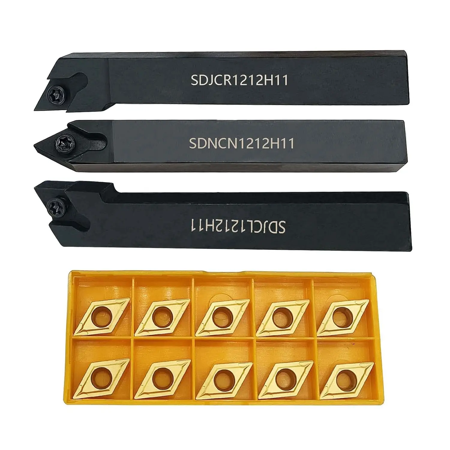 Твердосплавные пластины 1/2 дюйма SDJCR1212H11 SDJCL1212H11 sdncn1212h11с 10 шт. DCMT11T304 DCMT32.51 токарные