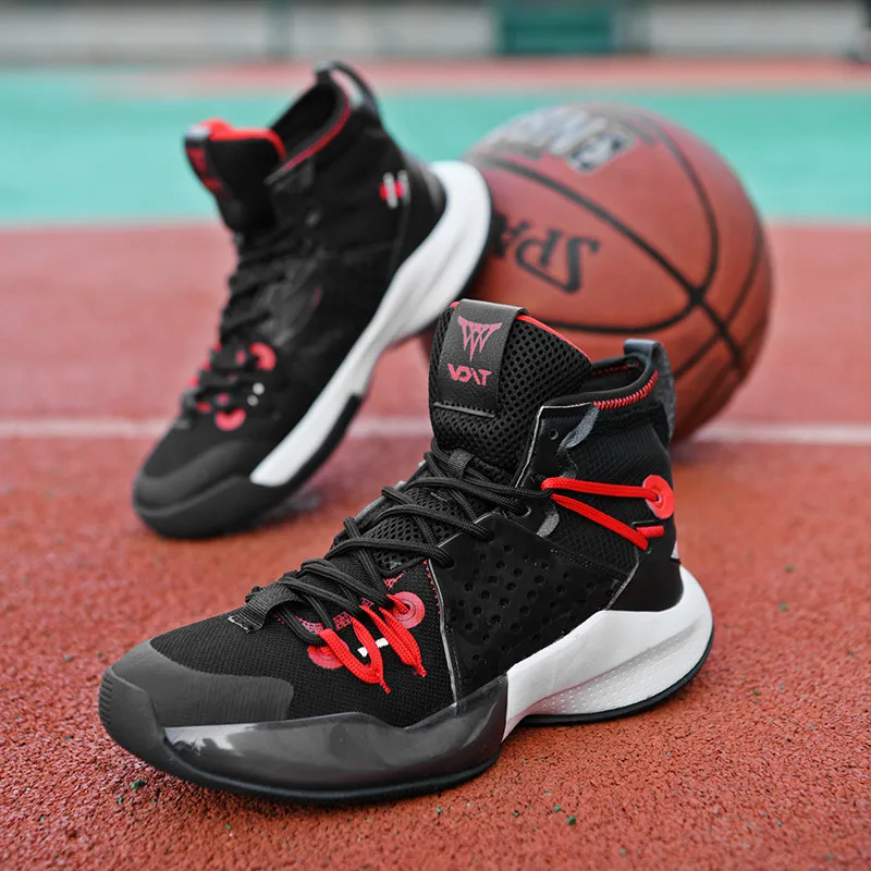 High quality non-slip, wear-resistant, shock-proof, comfortable fashion high quality basketball shoes