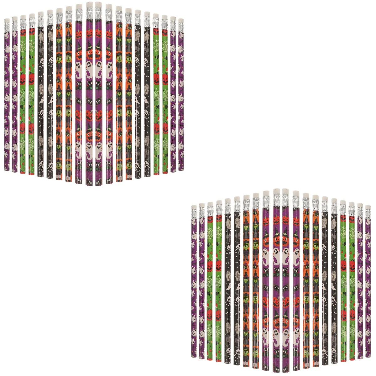 

60 Pcs Halloween Kids Drawing Bulk Pencils Writing Basswood Adorable Child Goodie Bags Stuffers